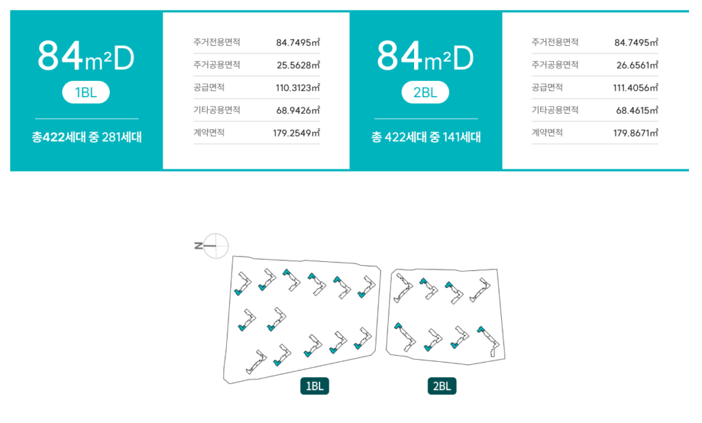 사직 푸르지오 자이_세대안내11