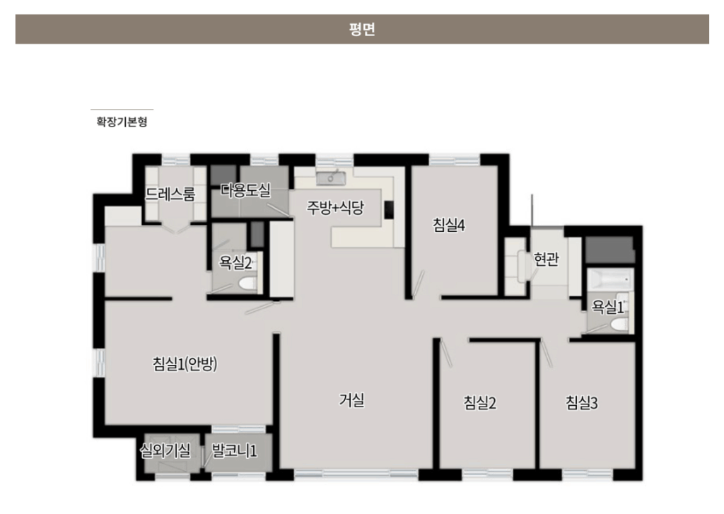 사직 푸르지오 자이_세대안내14