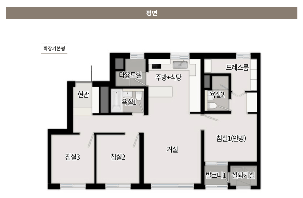 사직 푸르지오 자이_세대안내2