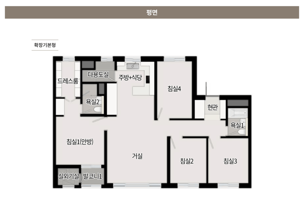 사직 푸르지오 자이_세대안내6
